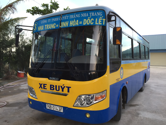 Фото: автобус №3 в Нячанге