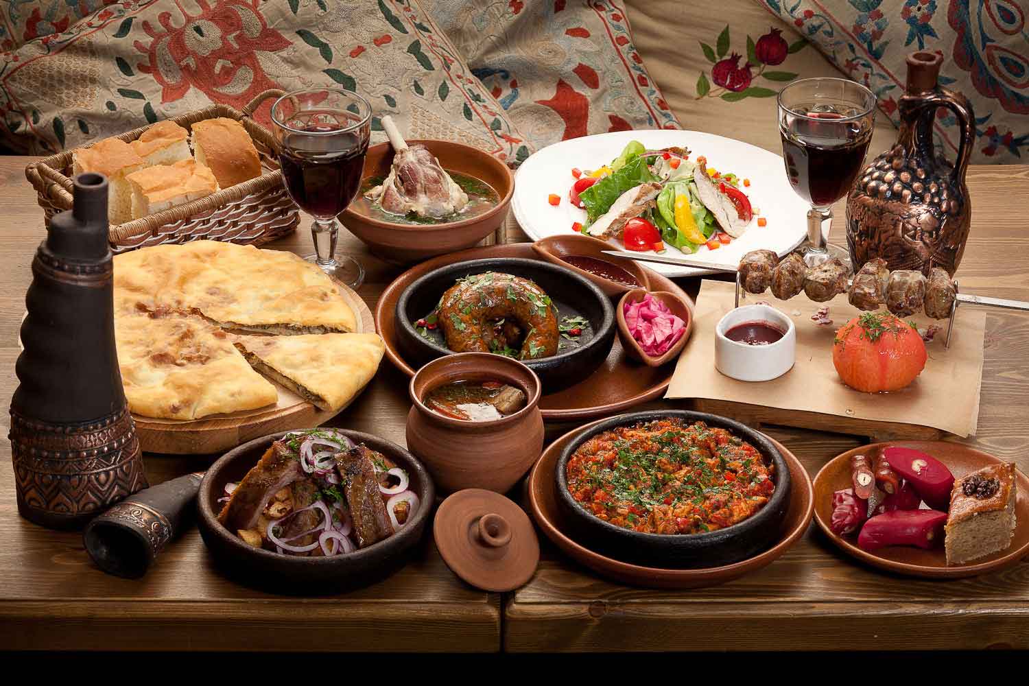 Блюда национальной грузинской кухни