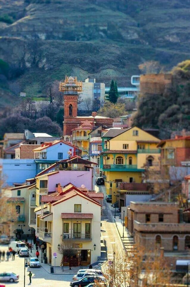 Улицы старого города Тбилиси