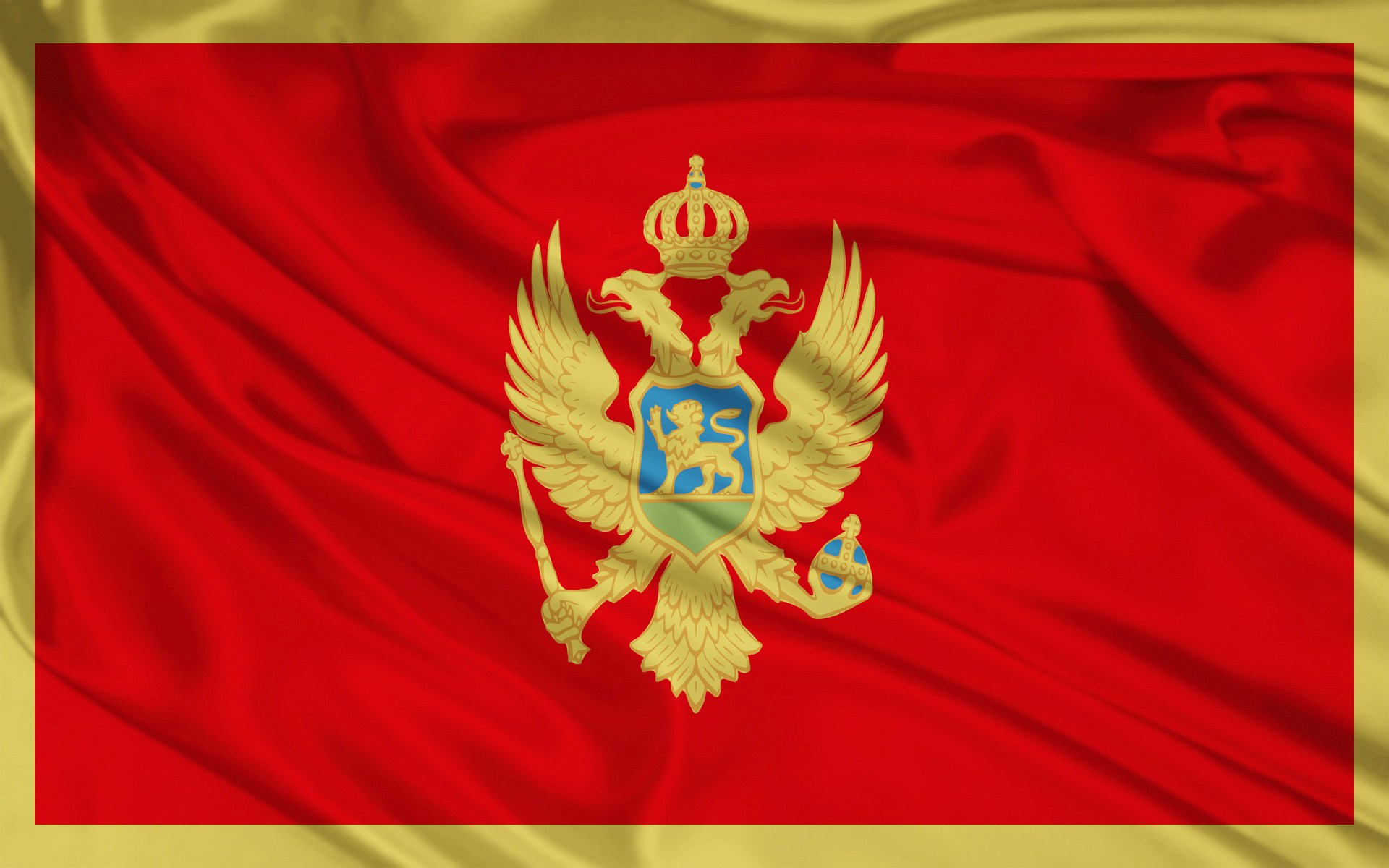 Фото: черногорский флаг