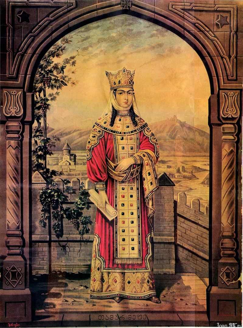 Картина царицы Тамары