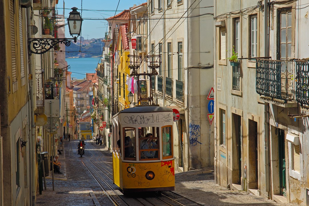 Фото улицы Лиссабона