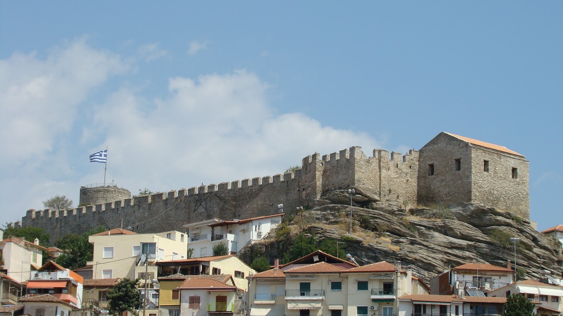 Крепостные стены снаружы