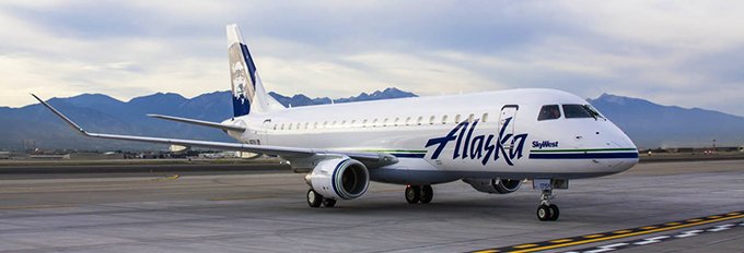 Самолет Alaska Airlines