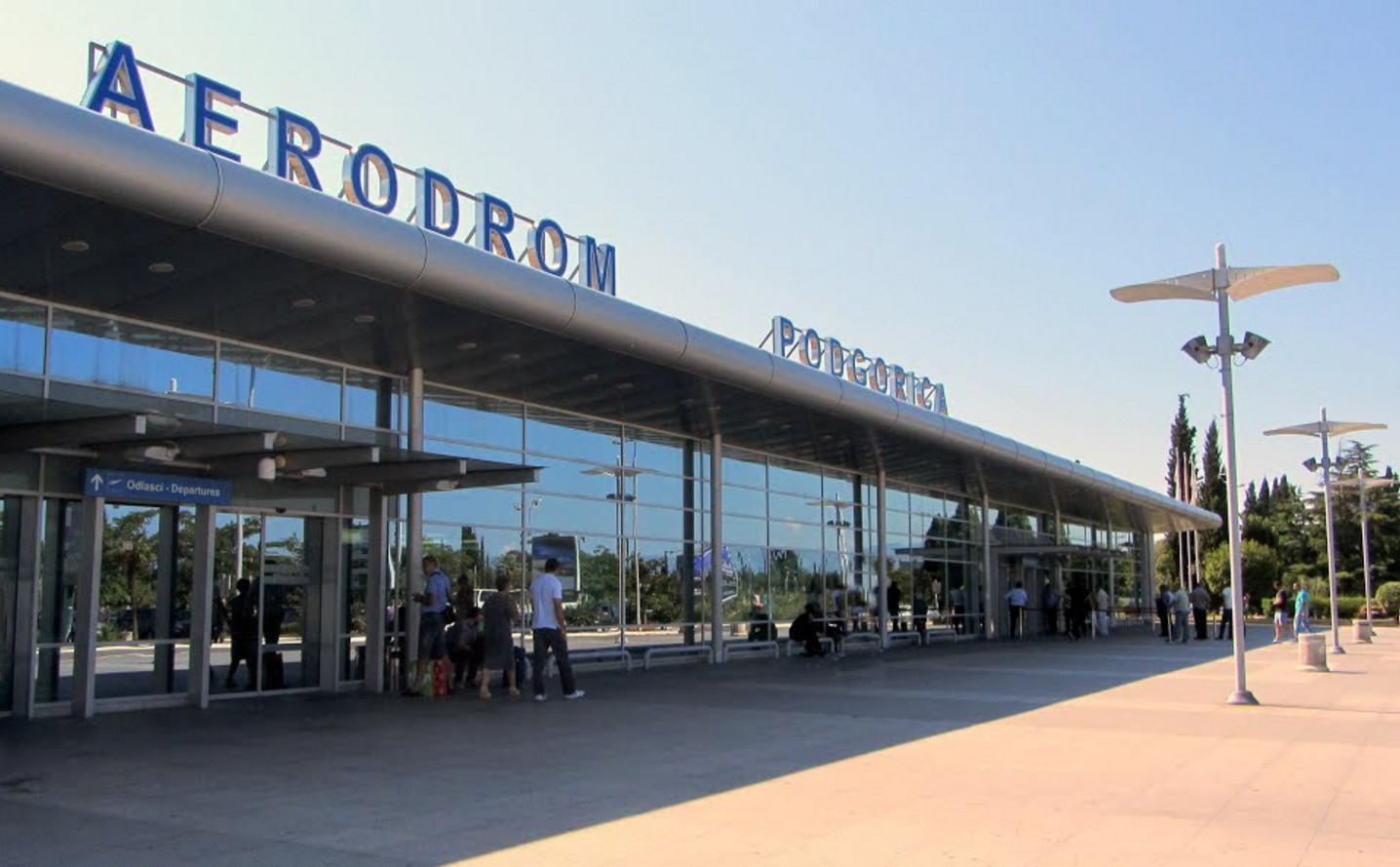Фото: аэропорт столицы Черногории