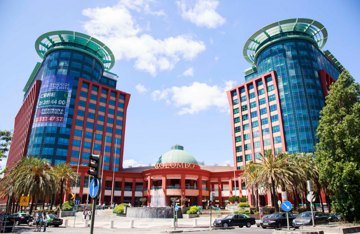 Торговый центр Коломбо в столице Португалии