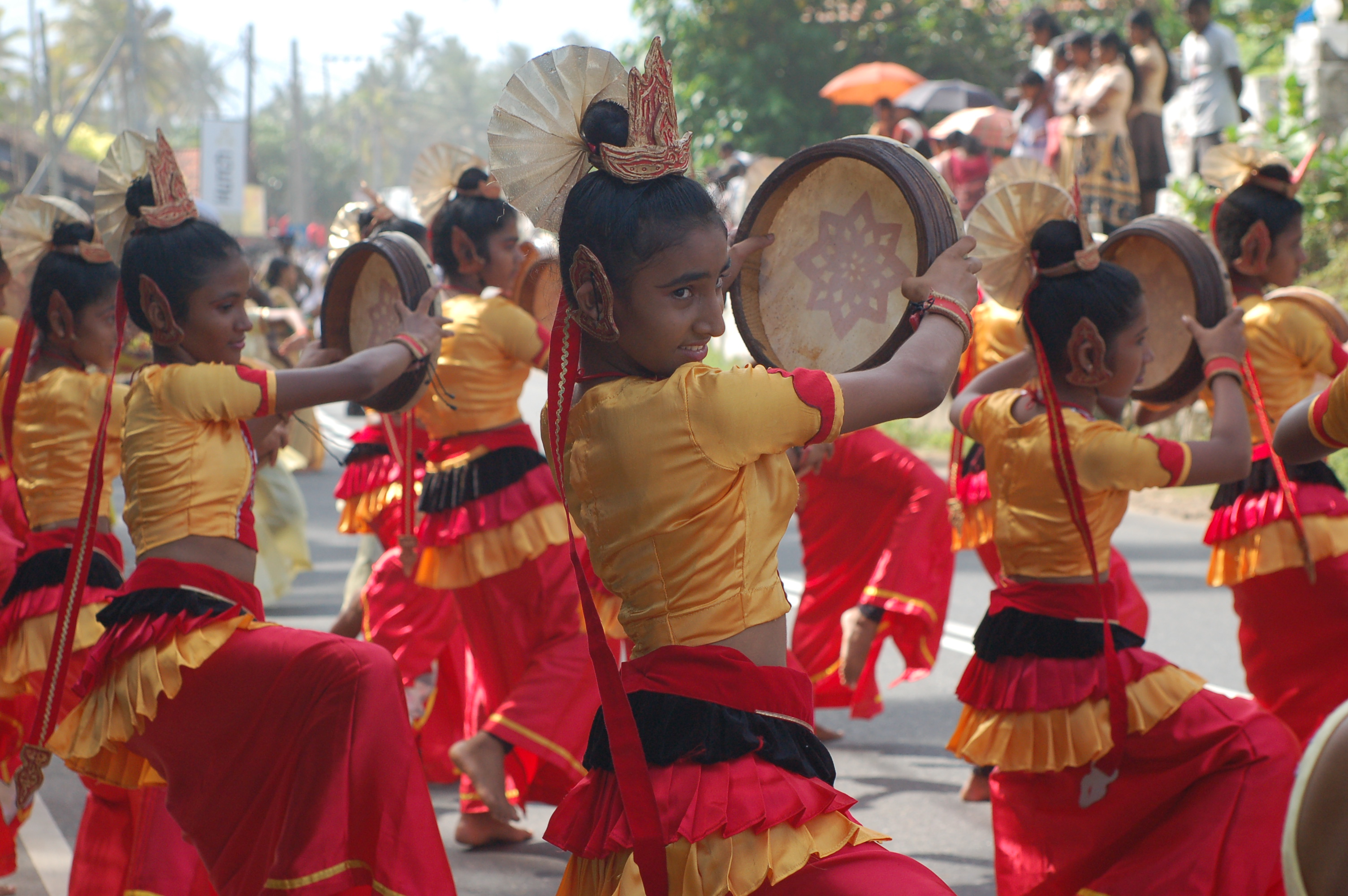 Народный танец Шри-Ланки