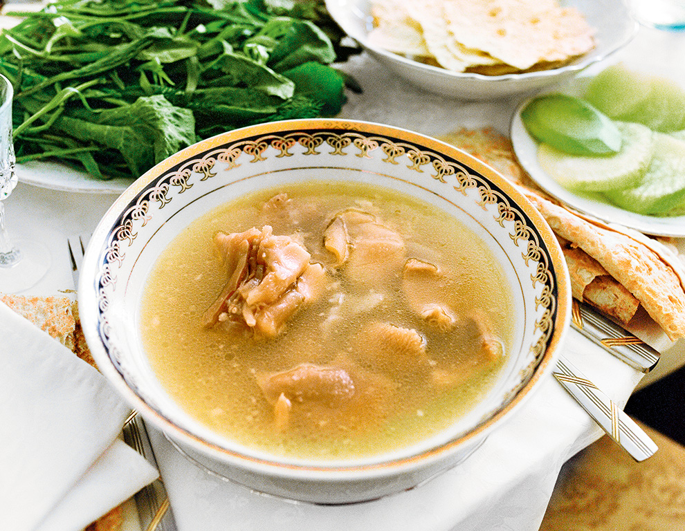 Национальная кухня Грузии - суп хаш