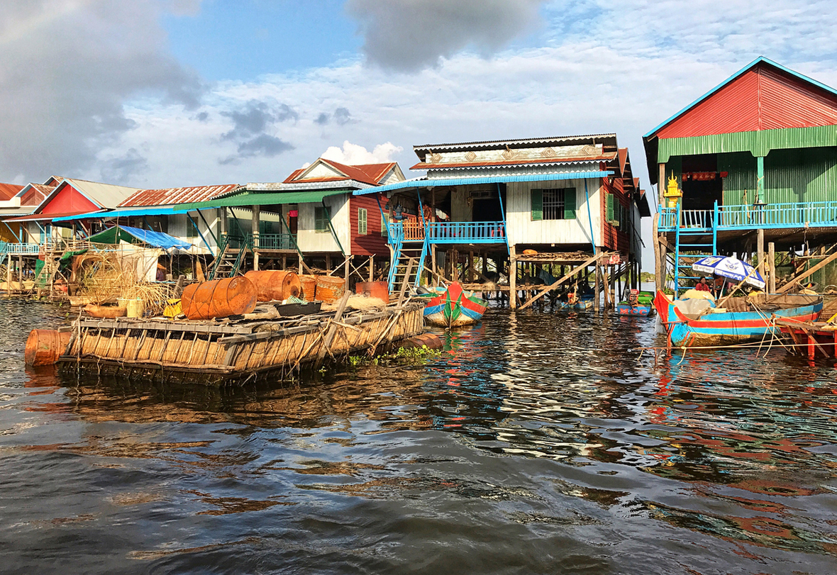 Озеро Тонлесап – «внутреннее море» в Камбодже