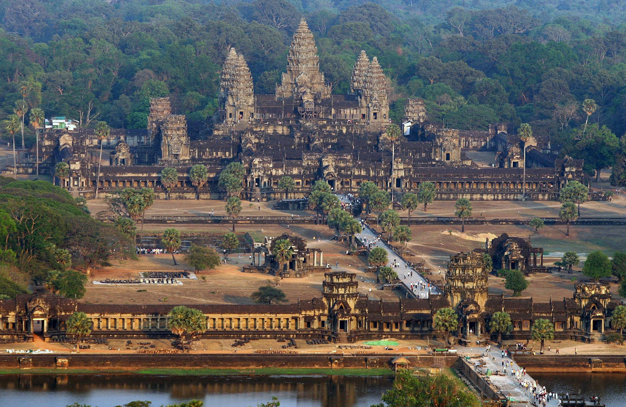 Вид на храм Ангкор-Вата
