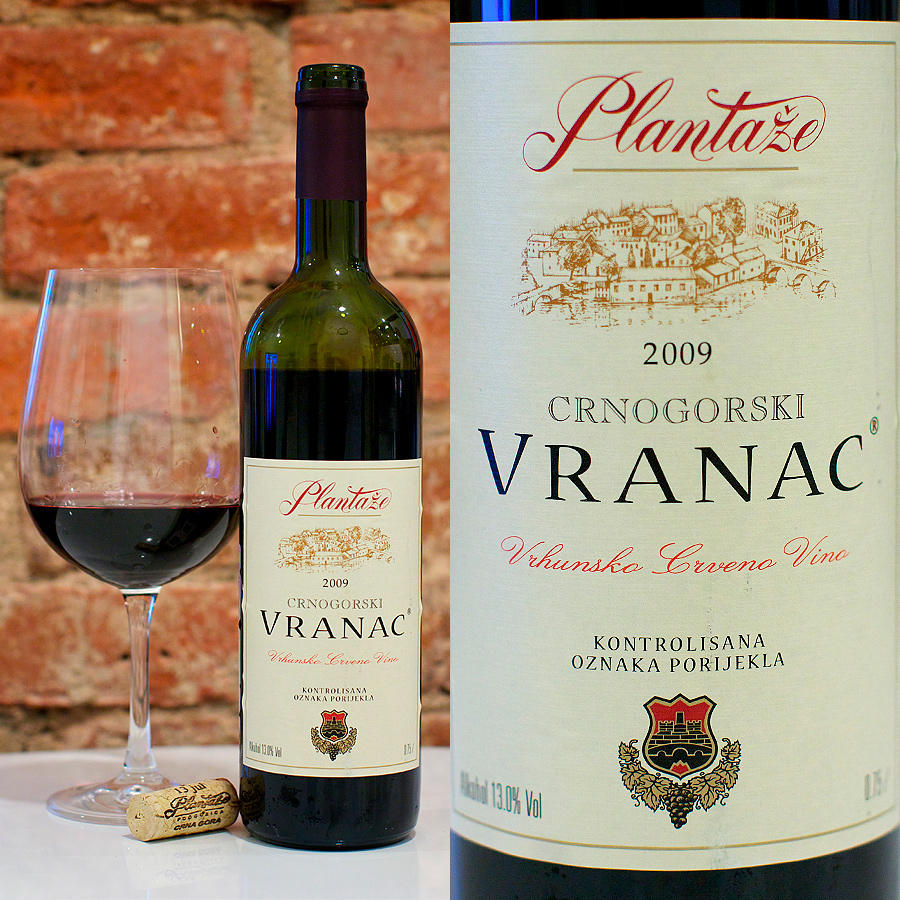 Вино Vranac Plantaze