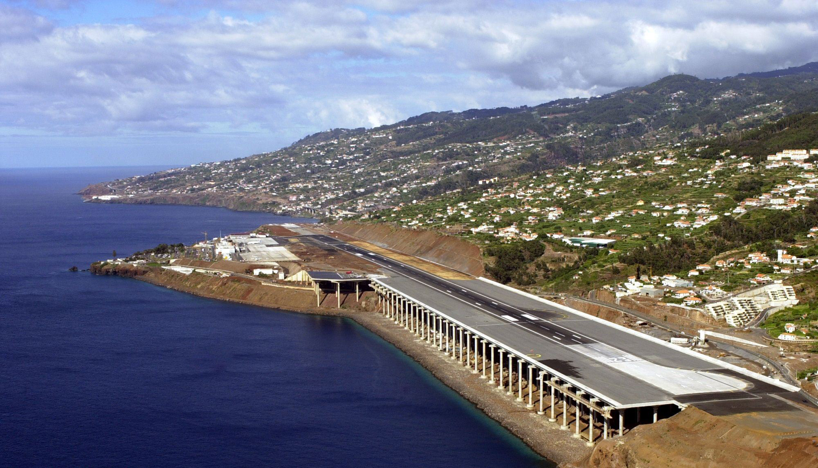 Аэропорт на острове Мадейра