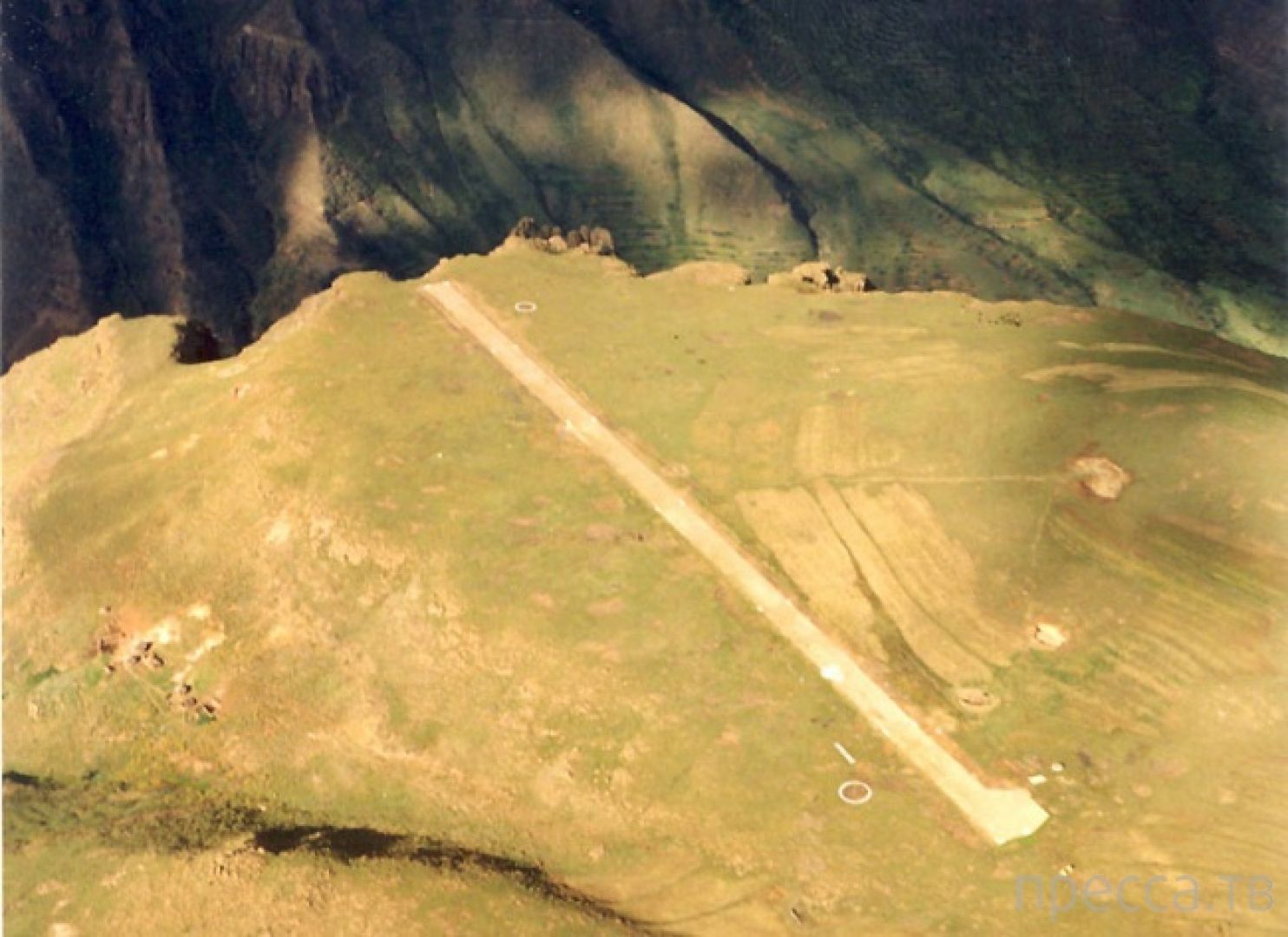 Взлётно-посадочная полоса Матекане в Королевстве Лесото