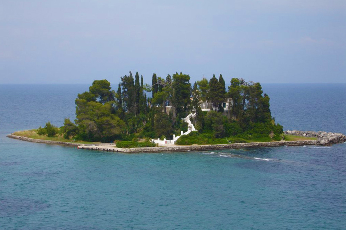 Остров Понтикониси - Мышиный остров