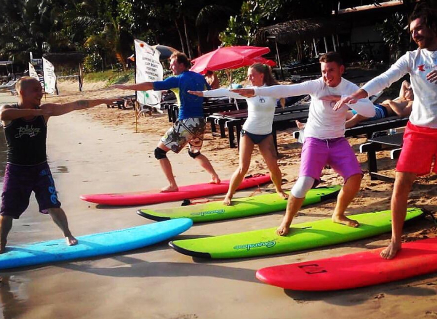 Серфинг школа Surf Lanka Me Camp