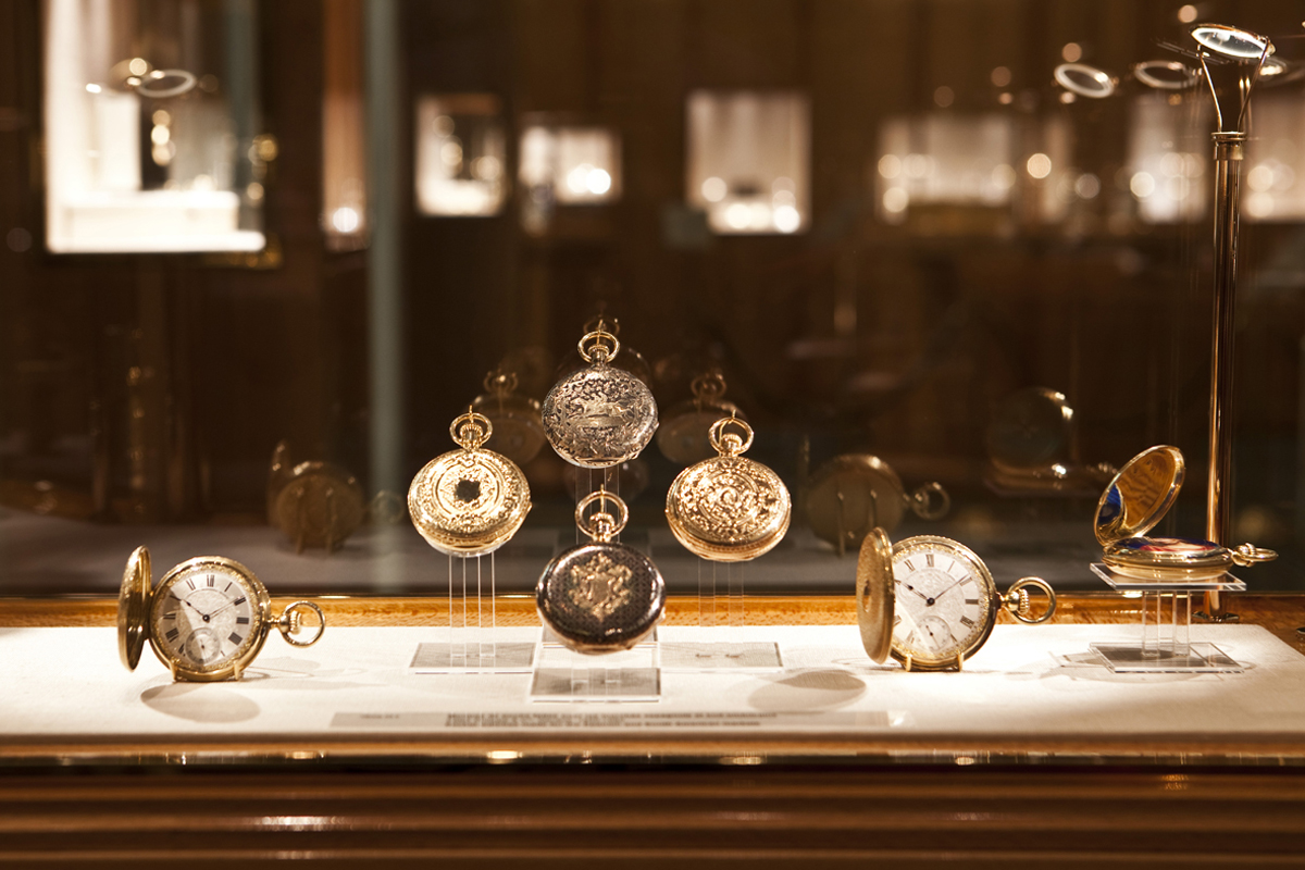 Часы в музее часов фирмы Patek Philippe