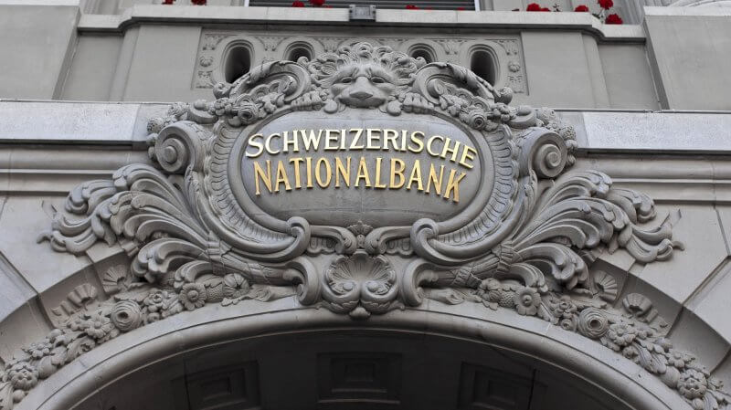 Табличка Швейцарский Национальный Банк