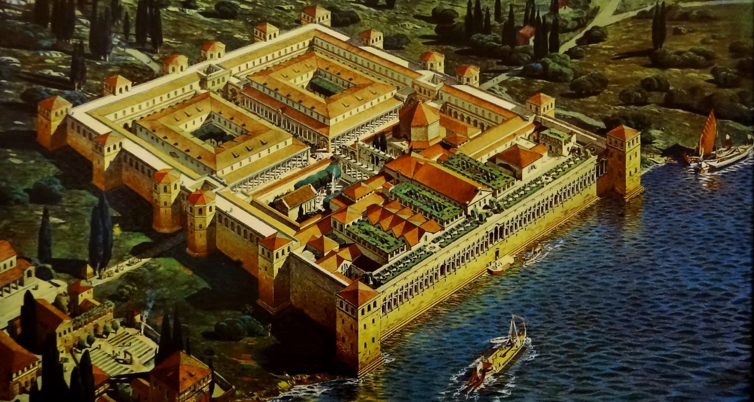 Дворец Диоклетиана в Сплите (Хорватия): главные сведения
