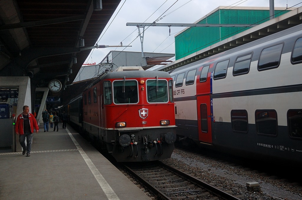 На вокзале Цюриха