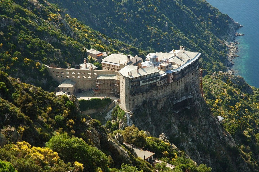 Монастыри Афона в Греции