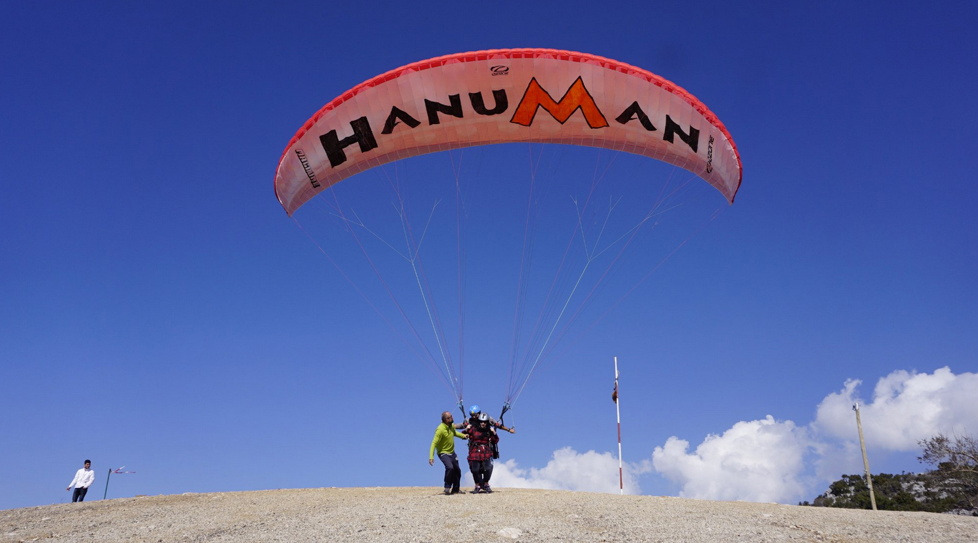 Параглайдинг с Hanuman Paragliding