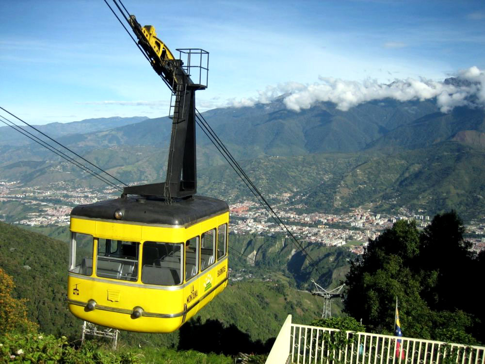 Подъёмник Телерифико-де-Мерида в Венесуэле