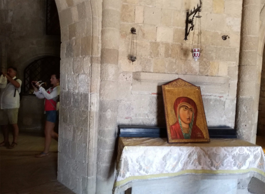 Икона в монастыре Филеримос