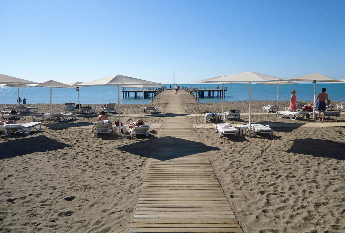 Пляж при отеле Sentido Zeynep