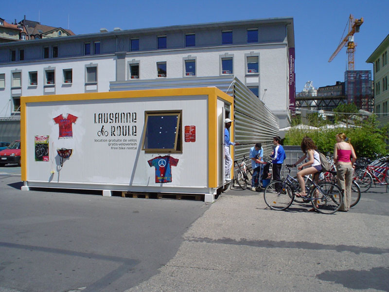 Прокат велосипедов Lausanne Roule
