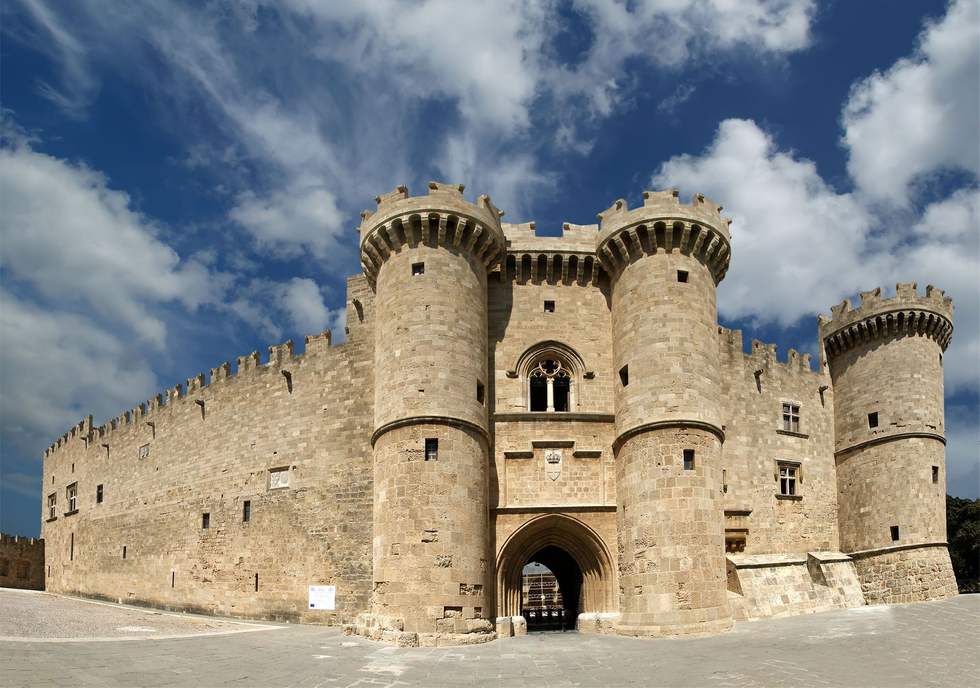 Крепость в городе Родос