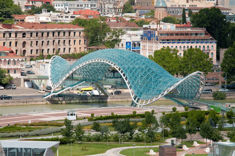 Мост Мира в Тбилиси
