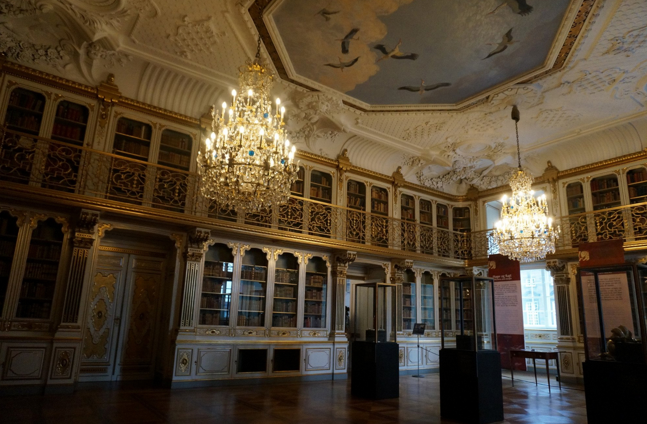 Библиотека в дворце Кристиансборг
