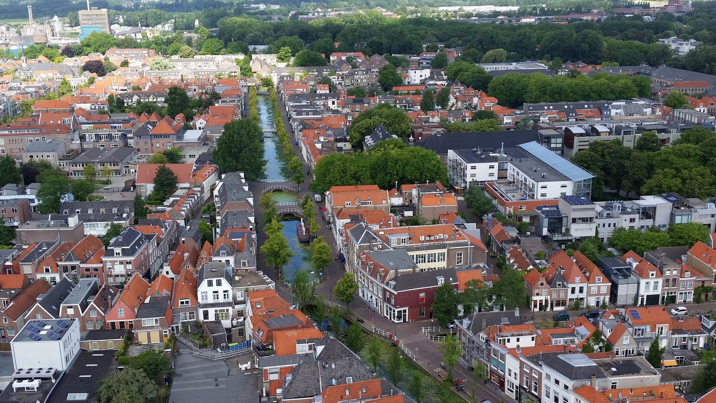Вид с колокольни Nieuwe Kerk
