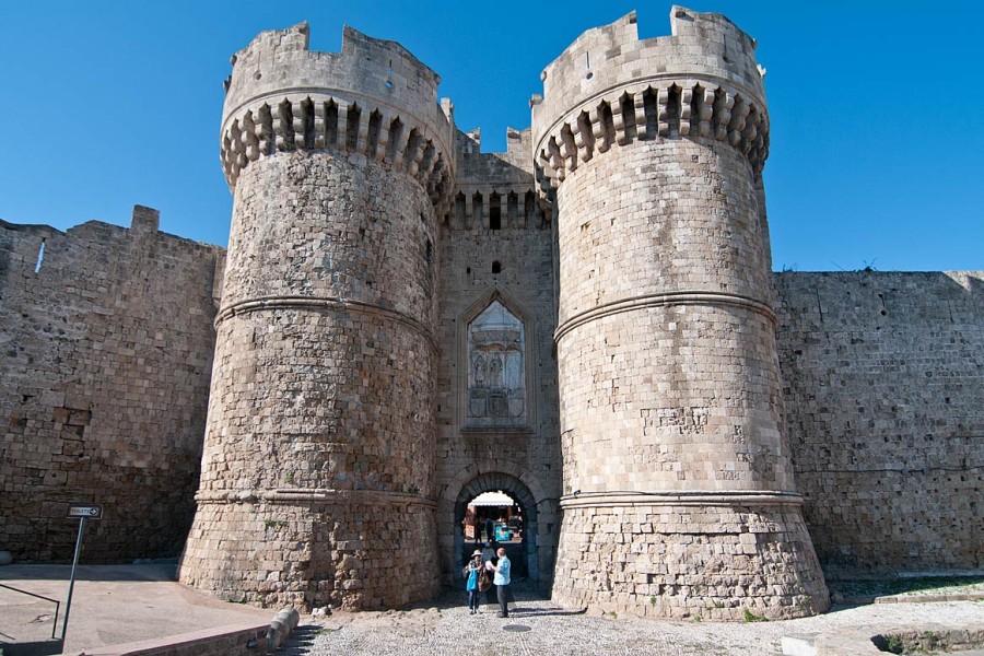 Ворота в старый город Родос - Морские