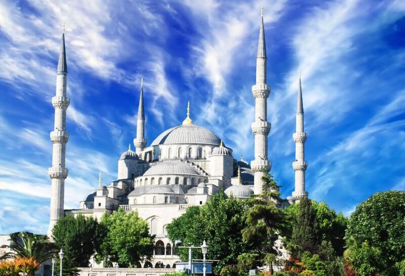 Фото: Голубая мечеть в Стамбуле