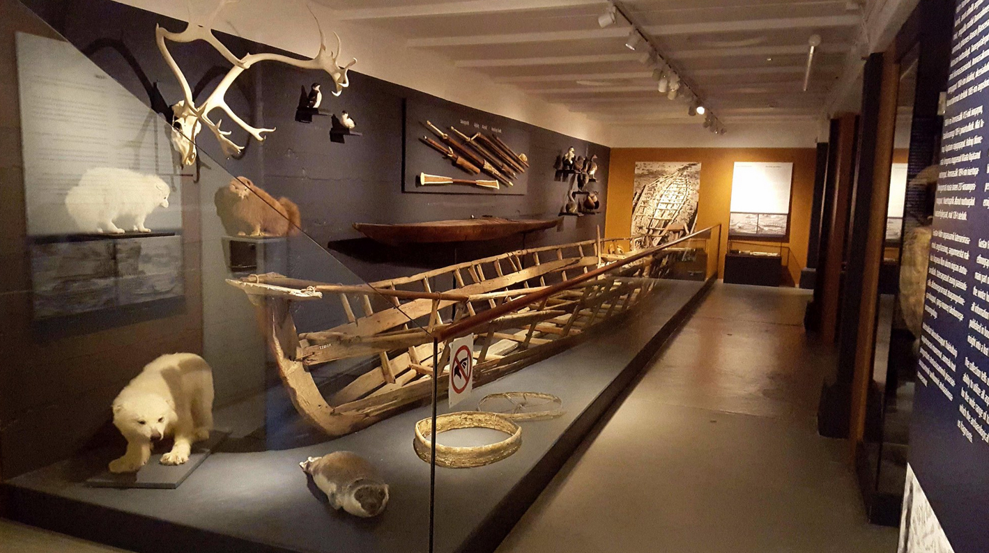 Лодка в музее