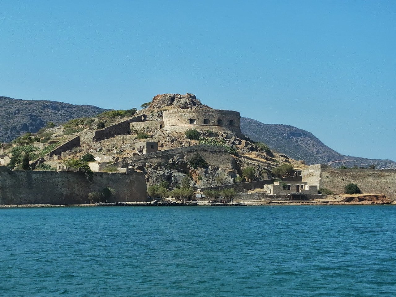 Остров Спиналонга Крит