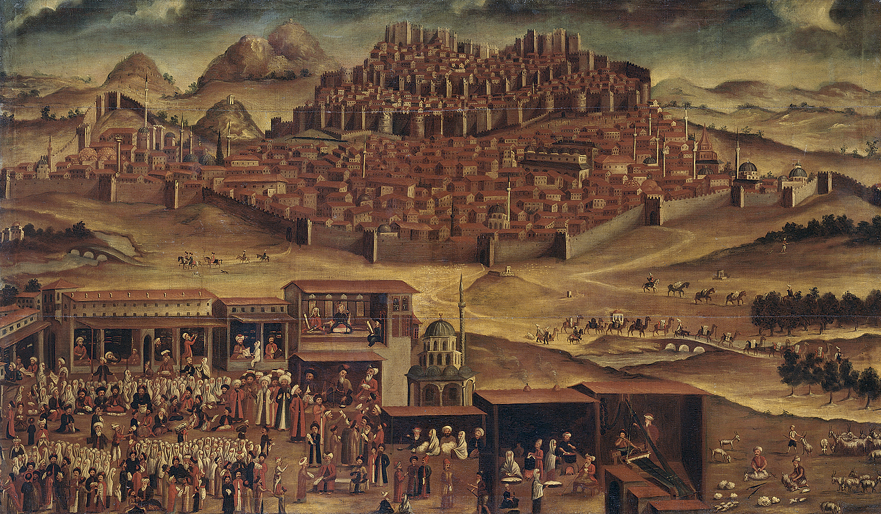 Анкара, картина XVIII века