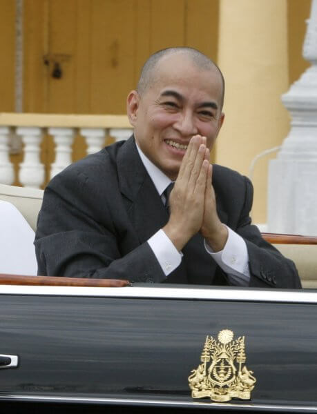 Фото: король Камбоджи