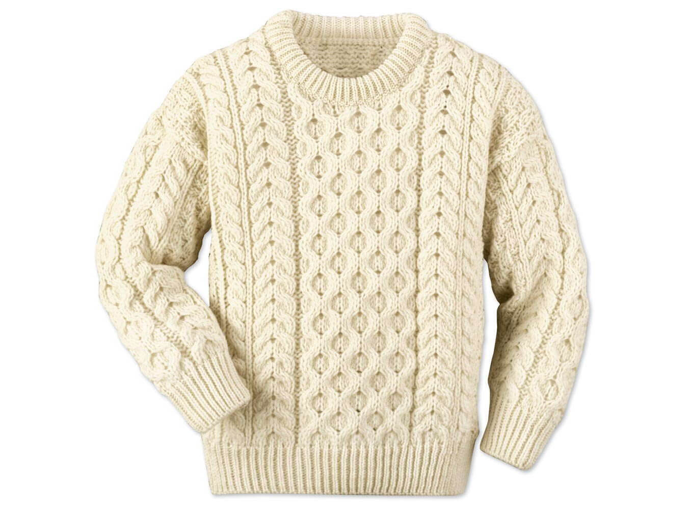 Аранский свитер