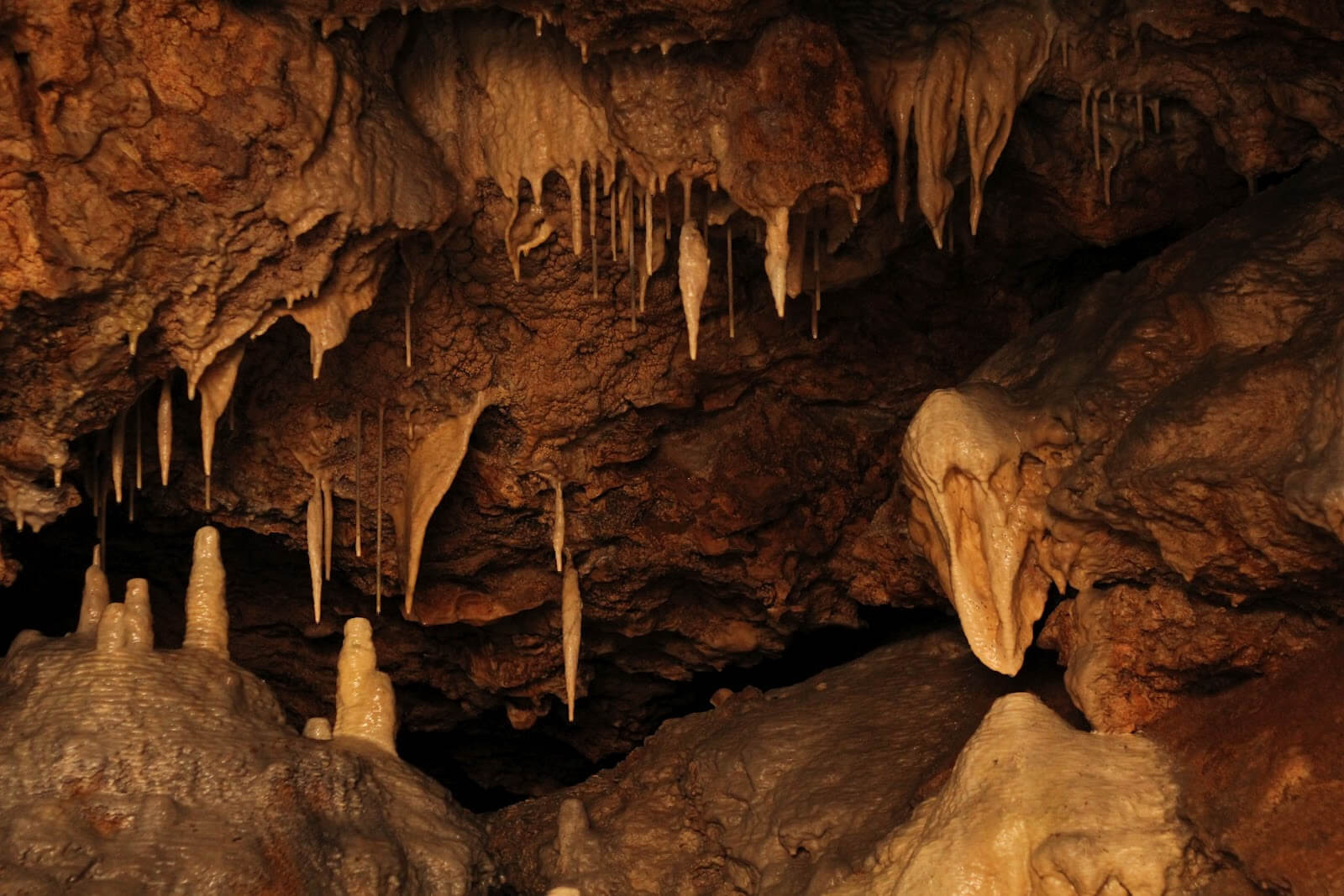 В пещере Lummelundagrottan