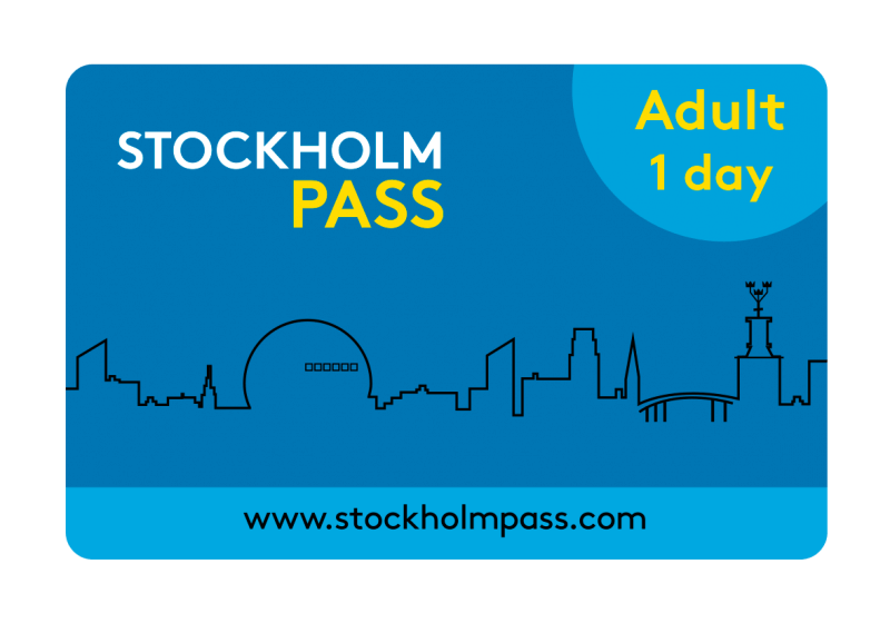 Stockholm card для взрослого на один день