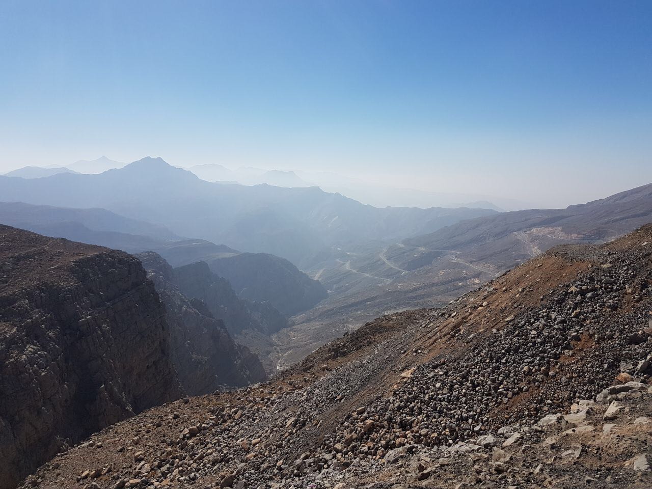 Вид с горы Джебель Джаис