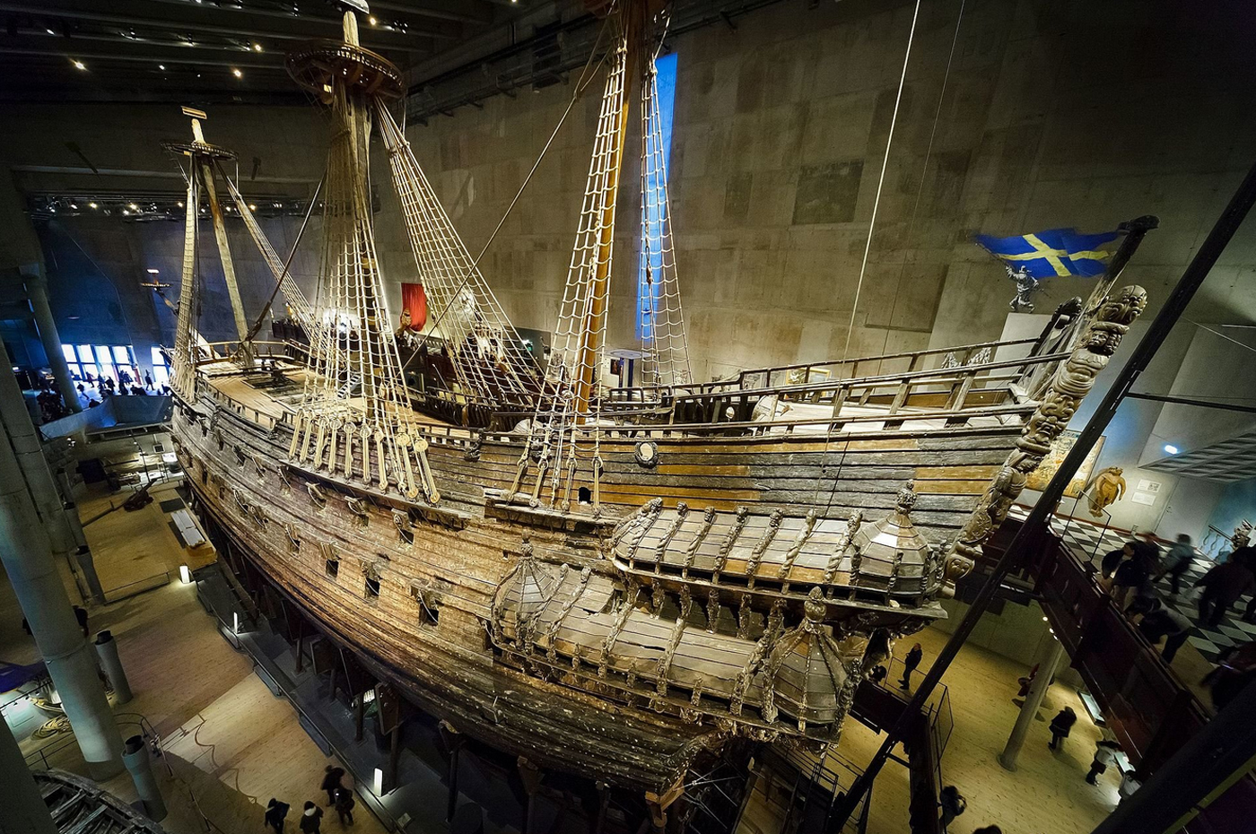 Самый большой корабль 17-го века в музее Васа