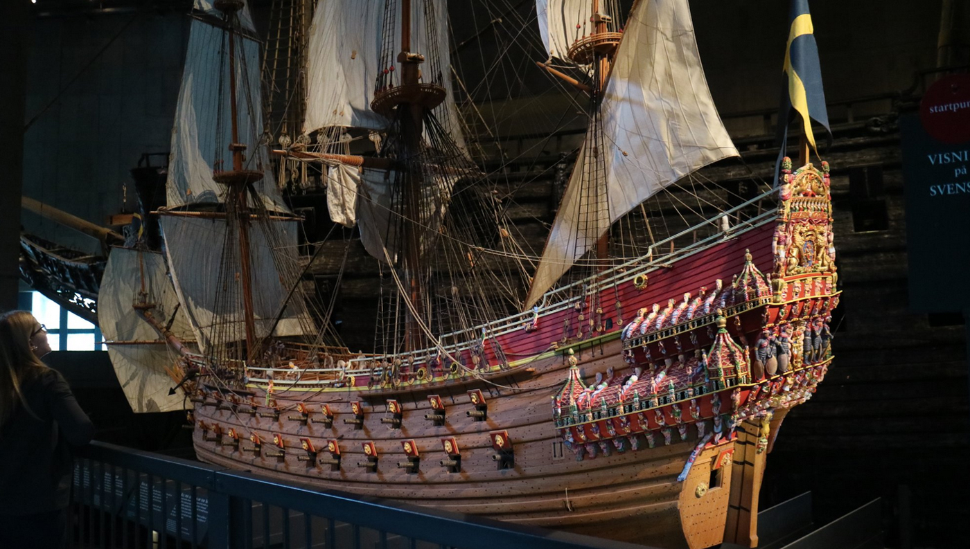 Модель корабля Vasa
