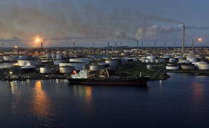 Нефтеперерабатывающий завод на острове Кюрасао