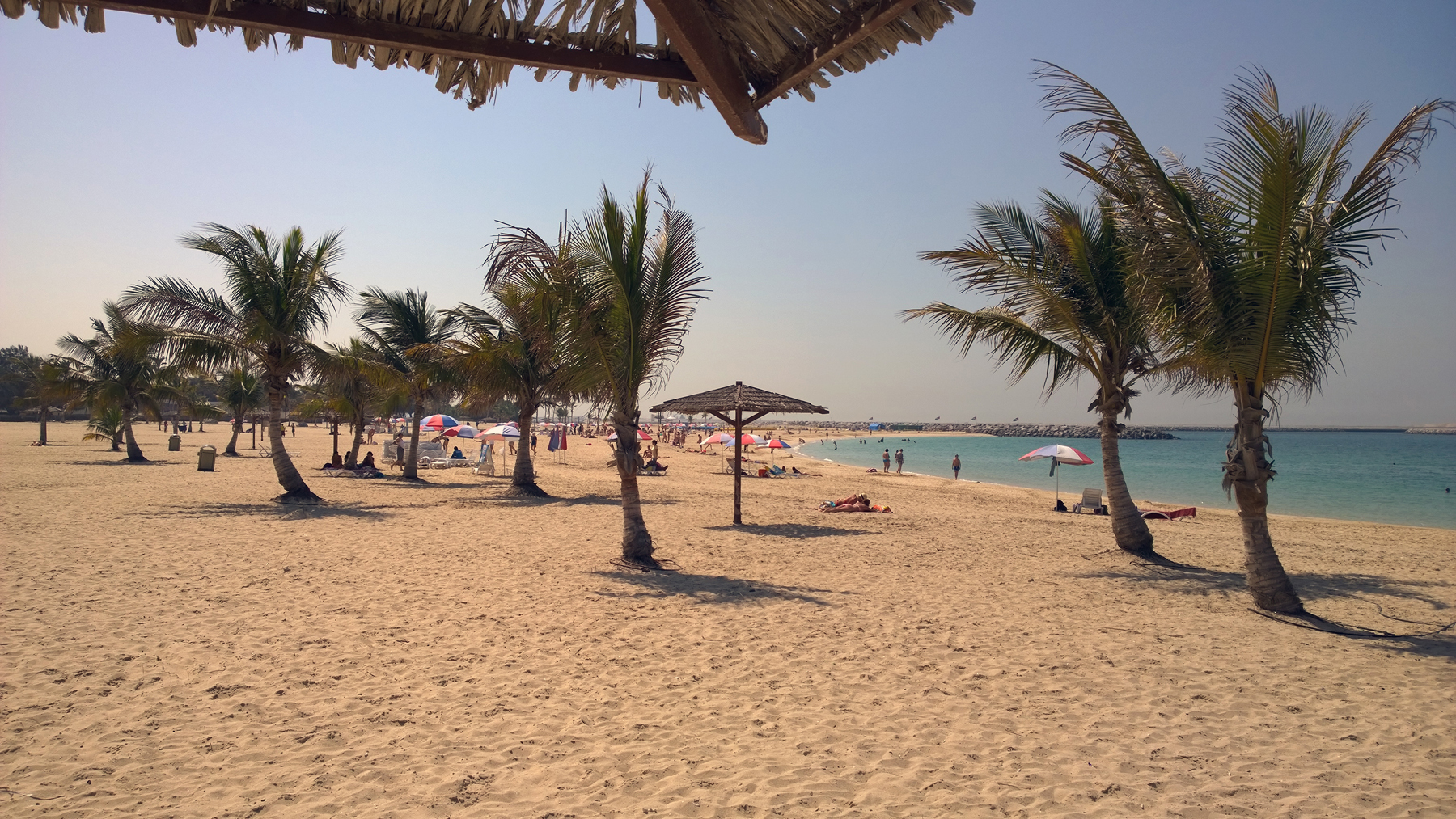 Пляж Al Mamzar