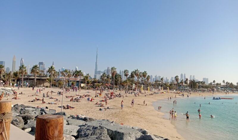 Пляж La Mer beach, Дубай