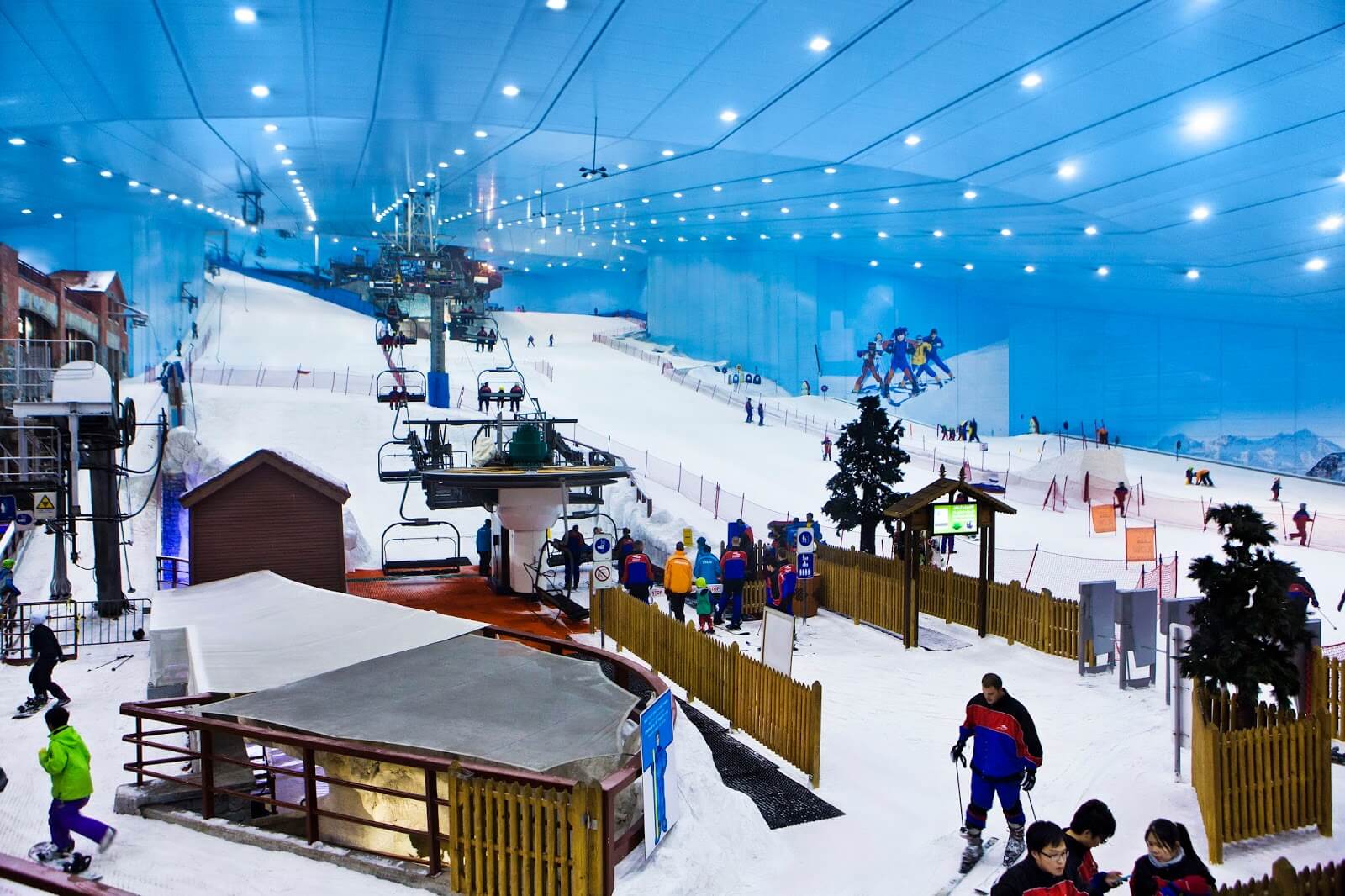 Горнолыжный комплекс Ski Dubai