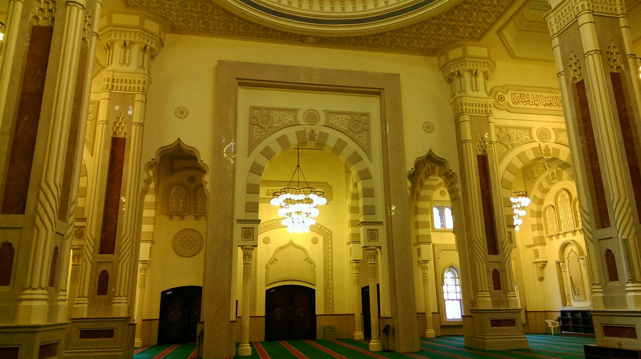 В мечети Al Noor Mosque